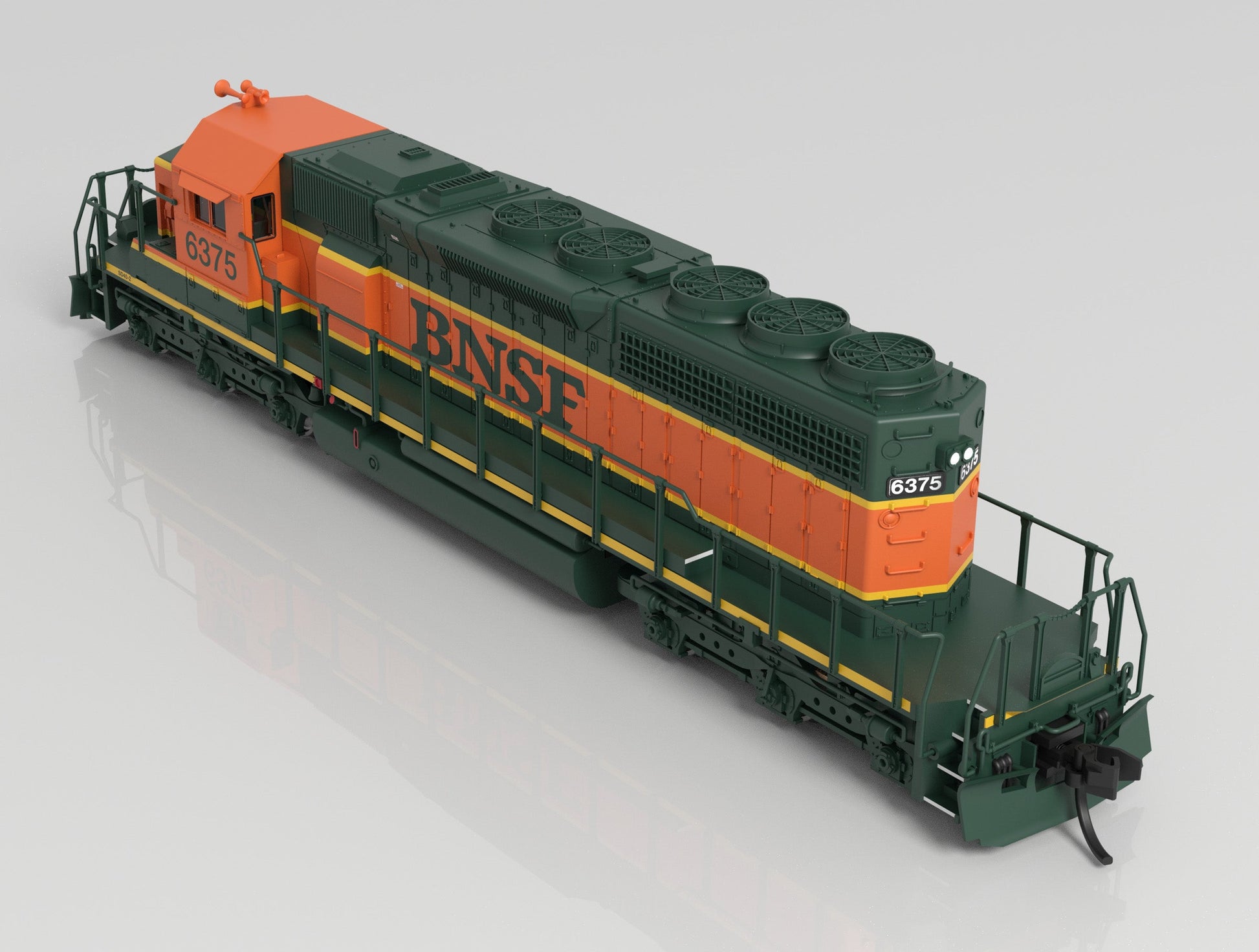 Broadway Limited 7954 N BNSF EMD SD40-2 Diesel Locomotive - Sound/DC/DCC #6375