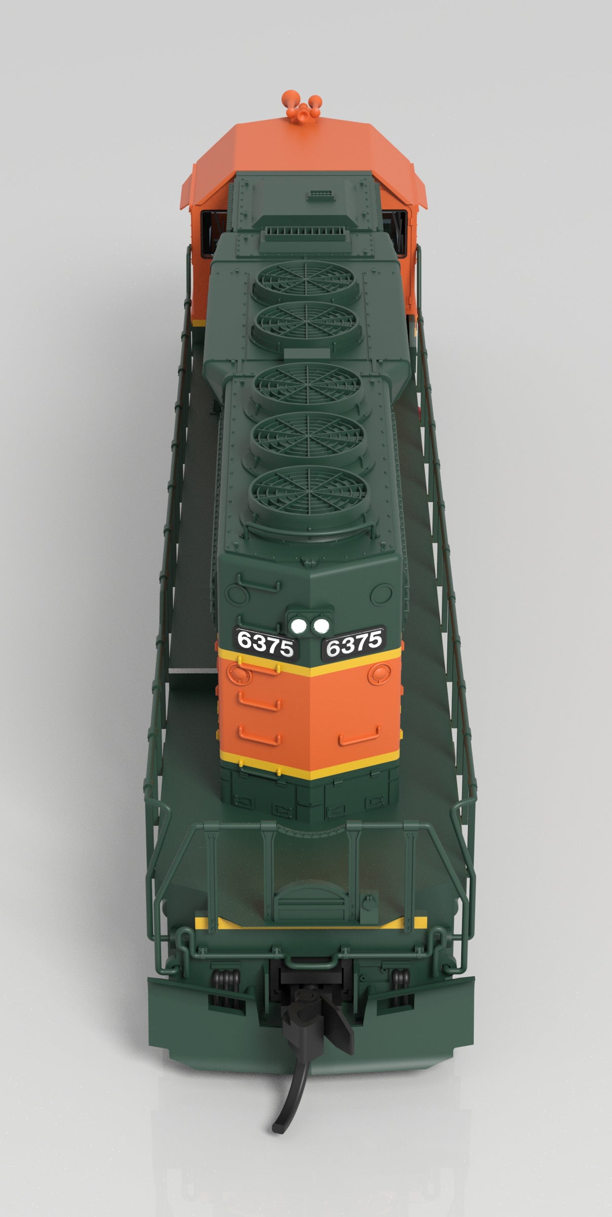 Broadway Limited 7954 N BNSF EMD SD40-2 Diesel Locomotive - Sound/DC/DCC #6375