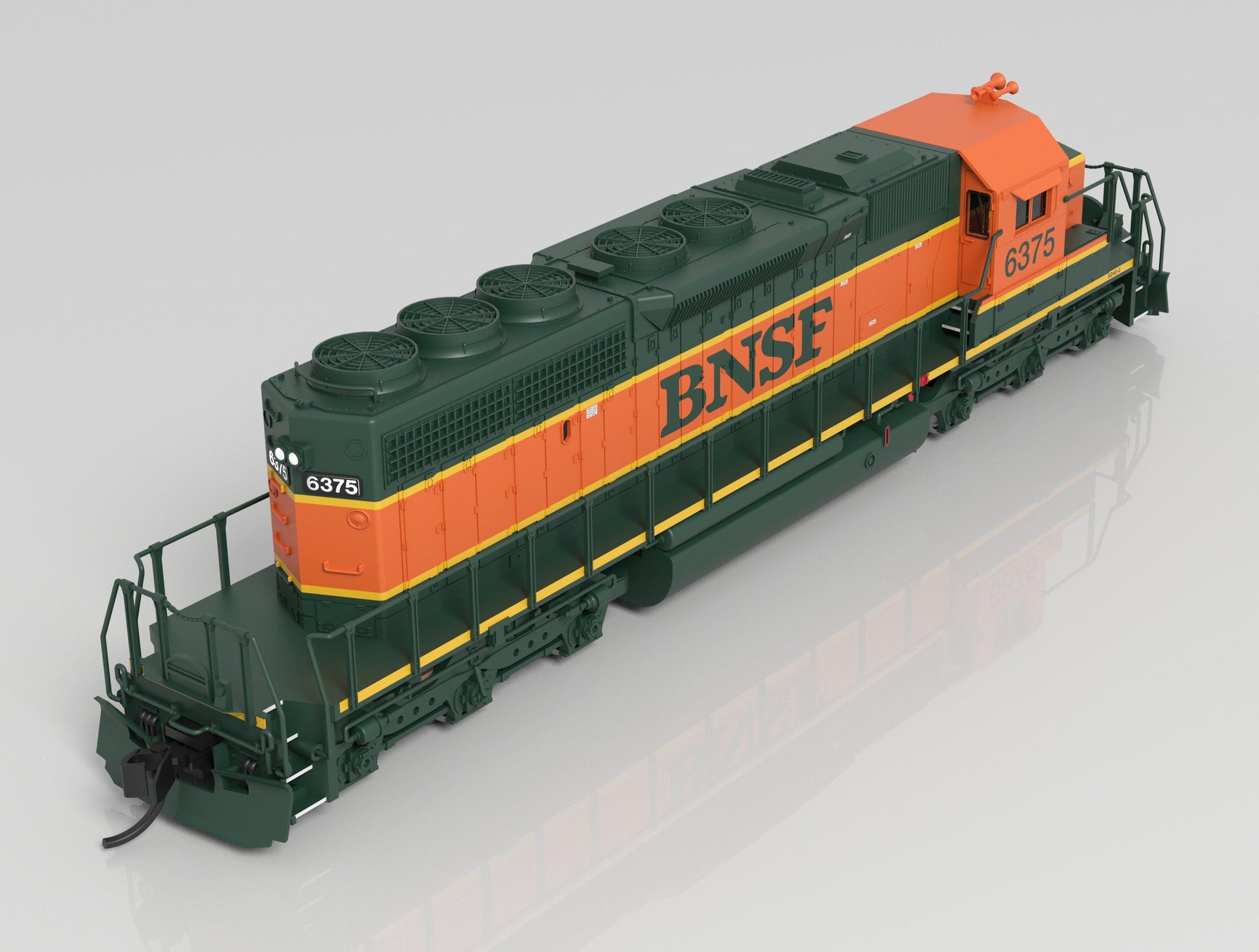 Broadway Limited 7954 N BNSF EMD SD40-2 Diesel Locomotive - Sound/DC/DCC #6375