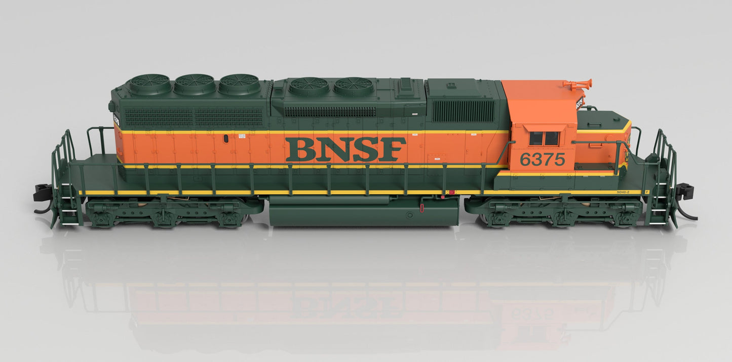 Broadway Limited 7954 N BNSF EMD SD40-2 Diesel Locomotive - Sound/DC/DCC #6375