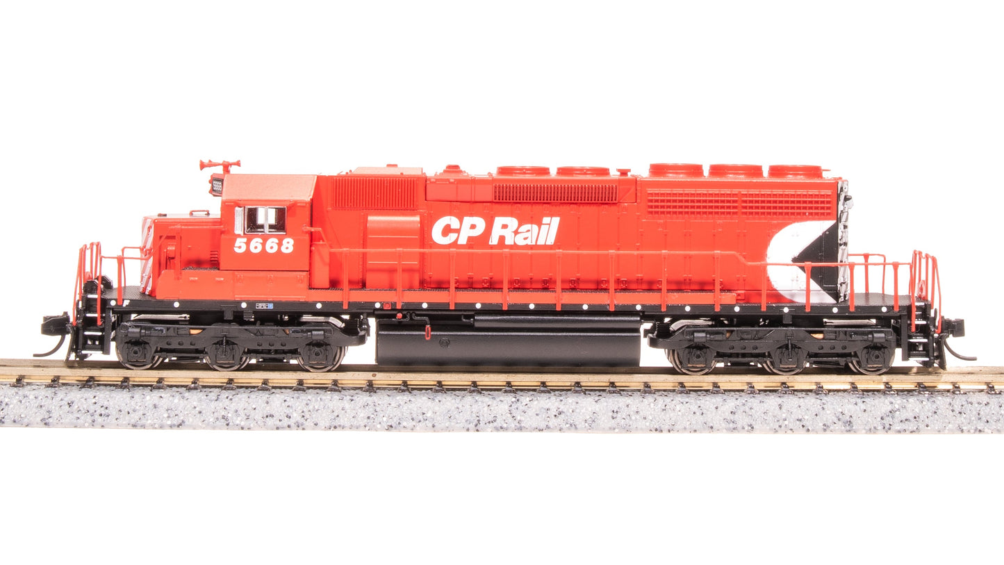Broadway Limited 7957 N CP Rail EMD SD40-2 Diesel Loco - Sound/DC/DCC #5668