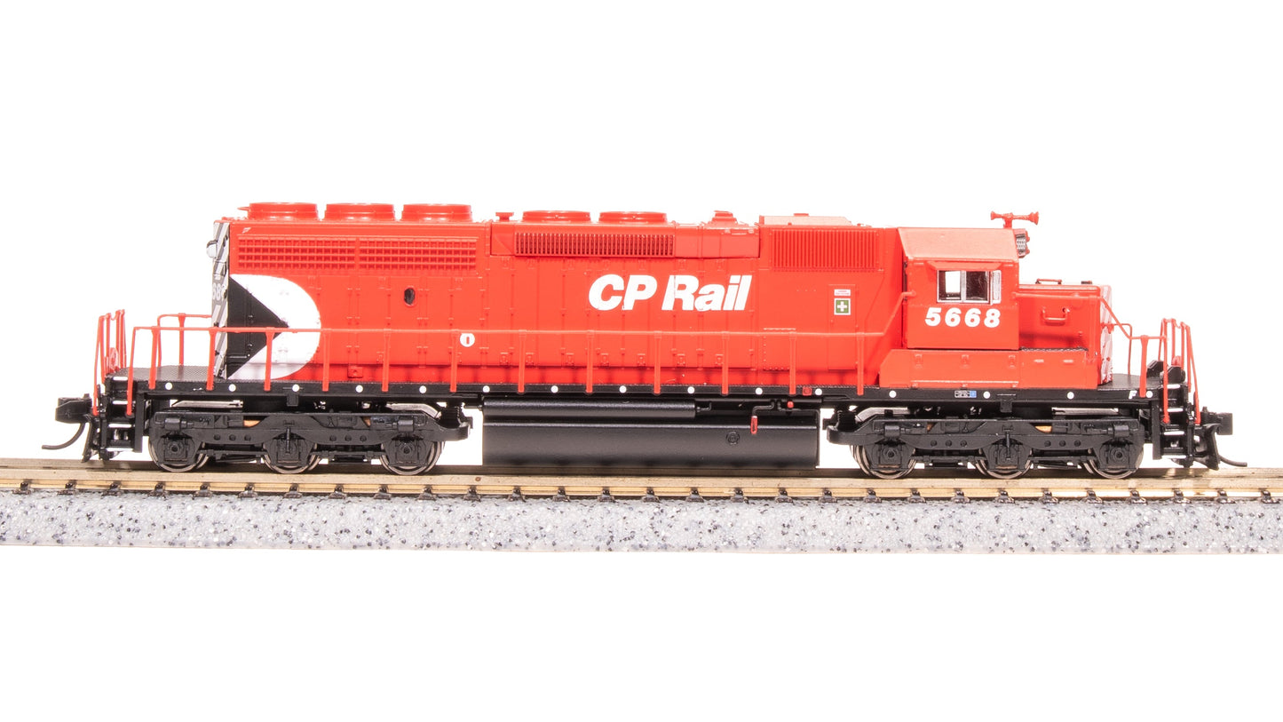 Broadway Limited 7957 N CP Rail EMD SD40-2 Diesel Loco - Sound/DC/DCC #5668