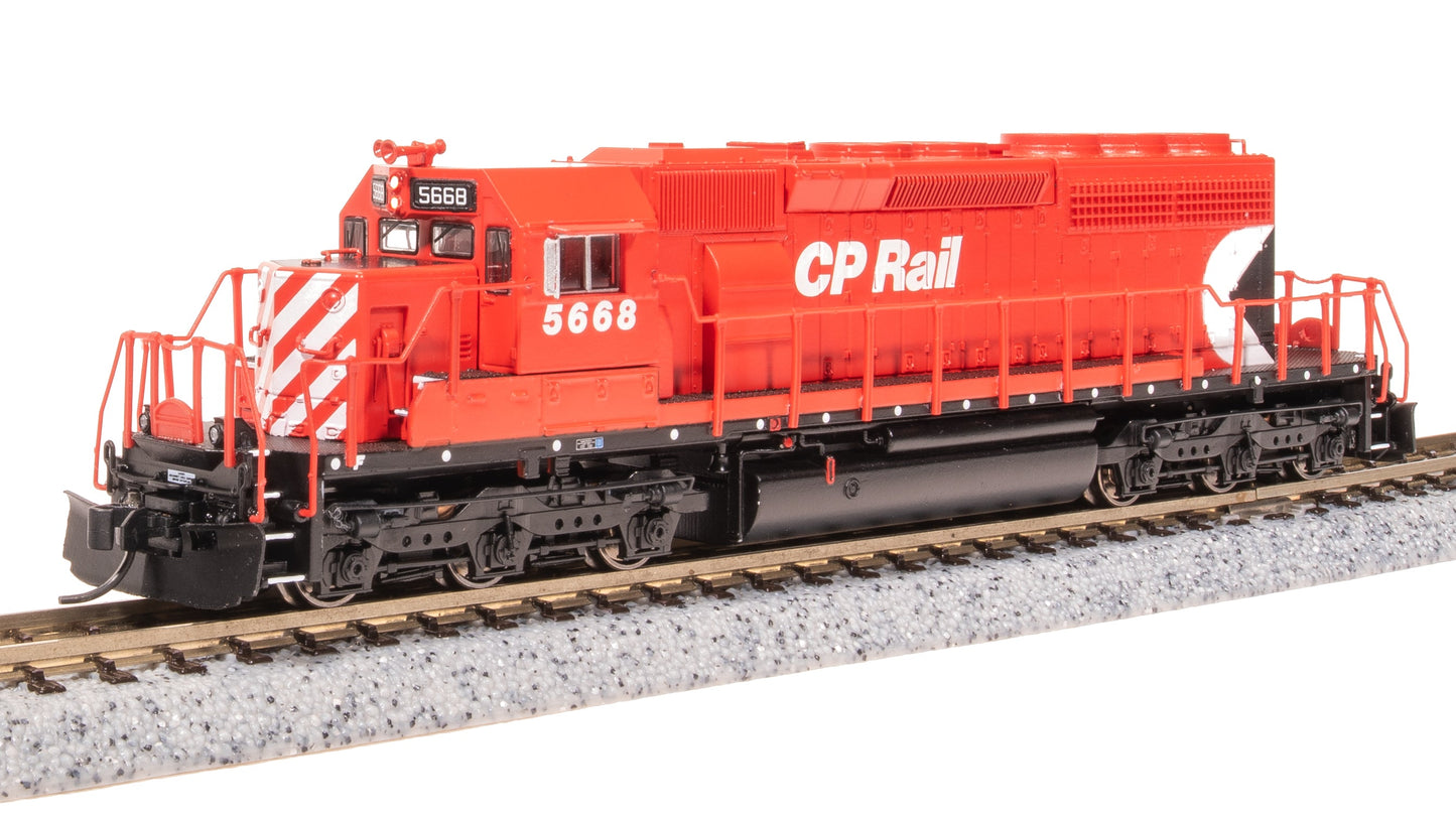 Broadway Limited 7957 N CP Rail EMD SD40-2 Diesel Loco - Sound/DC/DCC #5668
