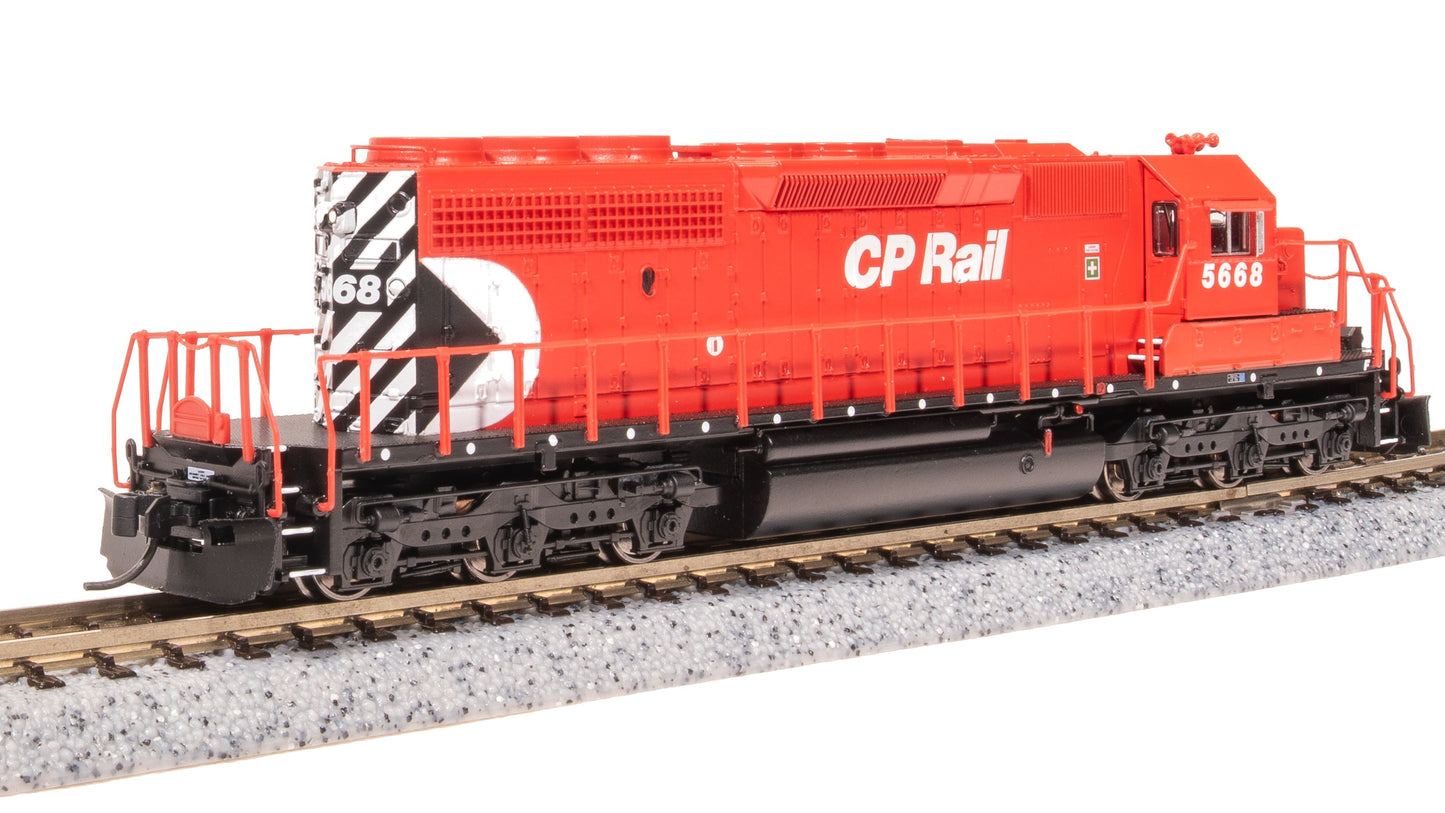 Broadway Limited 7957 N CP Rail EMD SD40-2 Diesel Loco - Sound/DC/DCC #5668