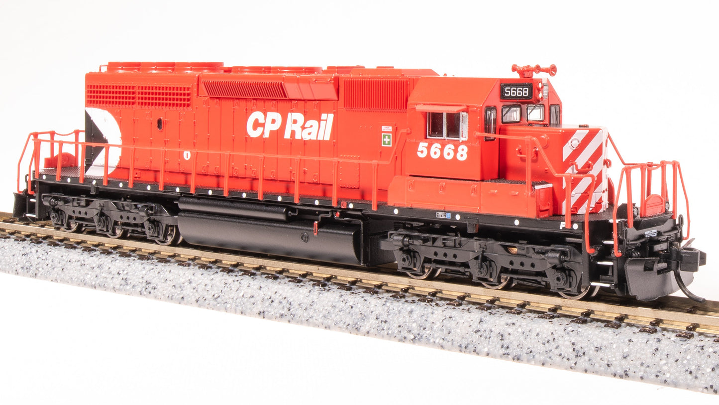 Broadway Limited 7957 N CP Rail EMD SD40-2 Diesel Loco - Sound/DC/DCC #5668