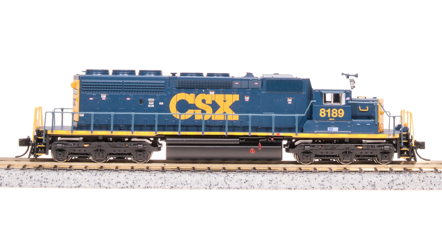 Broadway Limited 7960 N CSX EMD SD40-2 Diesel Locomotive - Sound/DC/DCC #8206