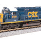 Broadway Limited 7960 N CSX EMD SD40-2 Diesel Locomotive - Sound/DC/DCC #8206