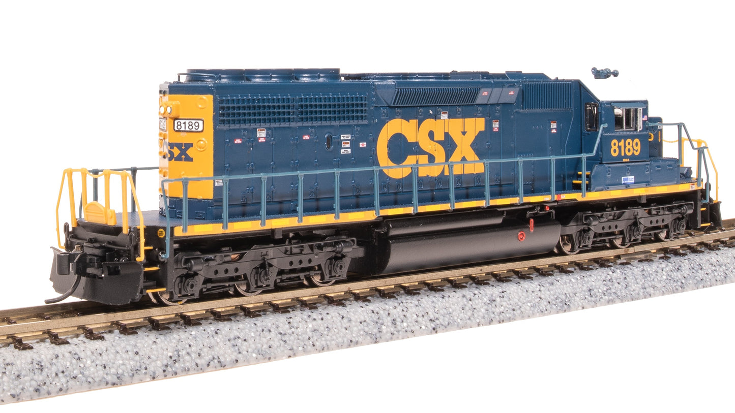 Broadway Limited 7960 N CSX EMD SD40-2 Diesel Locomotive - Sound/DC/DCC #8206