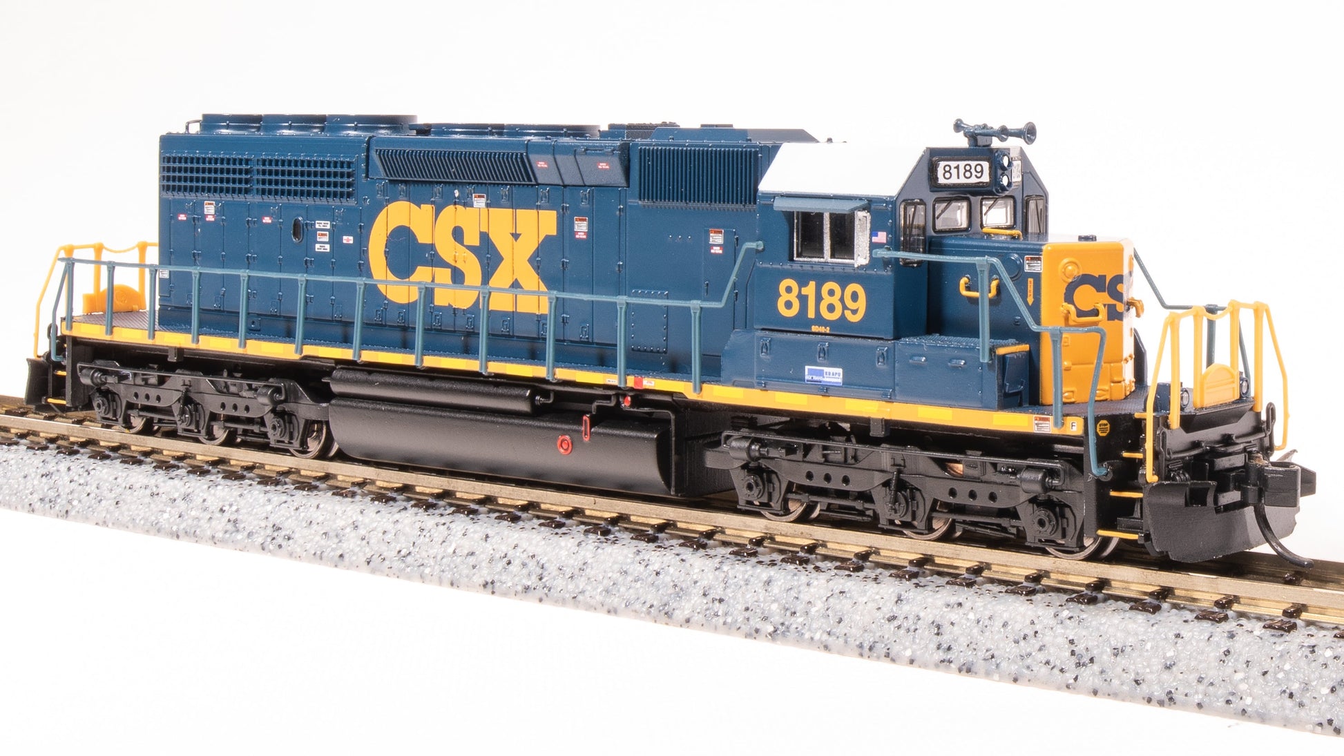 Broadway Limited 7960 N CSX EMD SD40-2 Diesel Locomotive - Sound/DC/DCC #8206