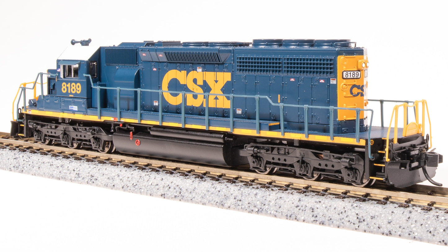 Broadway Limited 7960 N CSX EMD SD40-2 Diesel Locomotive - Sound/DC/DCC #8206