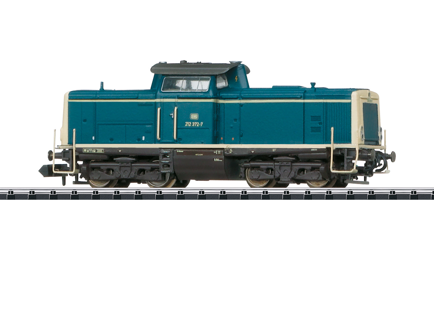 Minitrix 16126 N German Federal Railroad Class 212 Diesel Locomotive #212 372-7