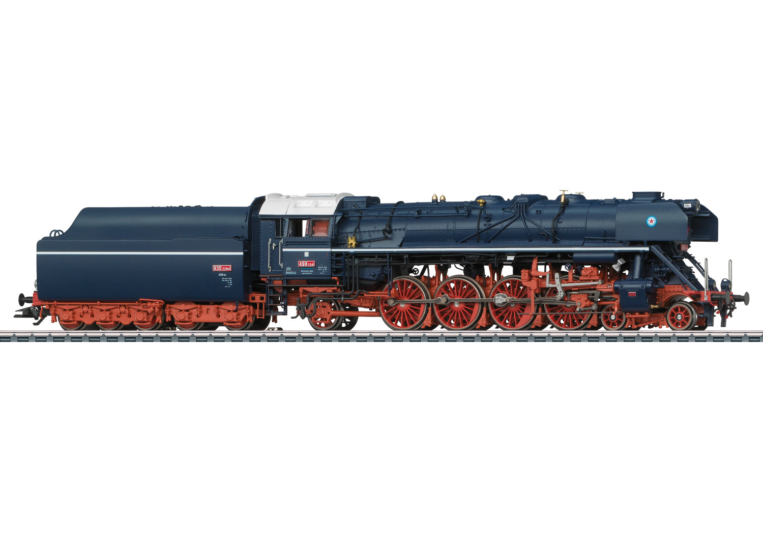 Marklin 39498 HO Slovak Republic Railways Class 498.1 Steam Locomotive #498.104