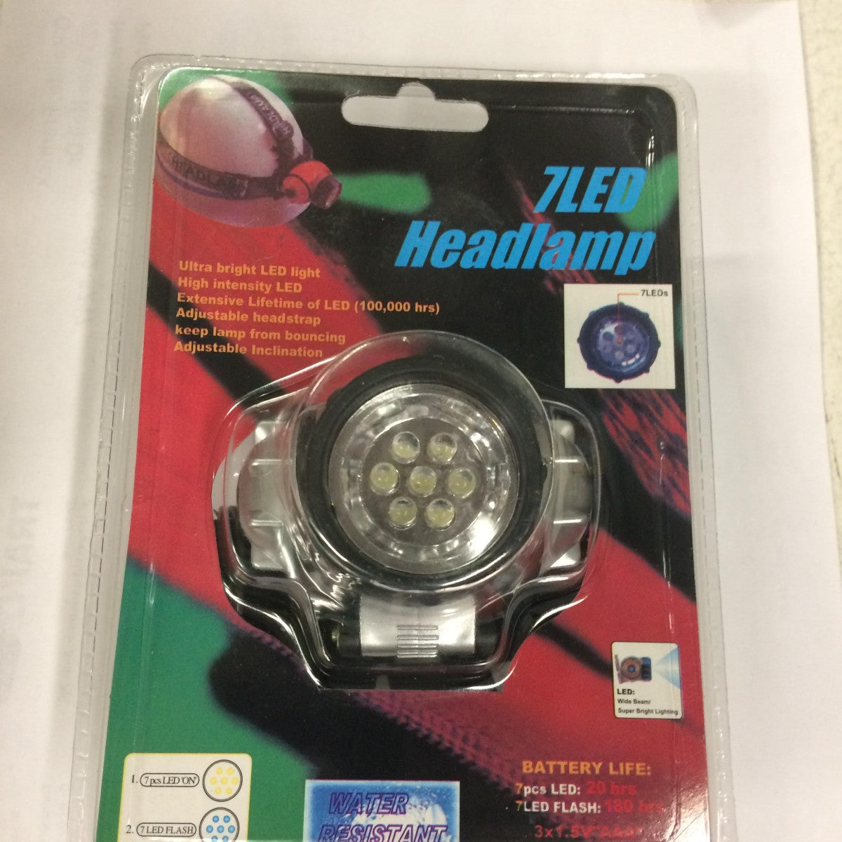 Acme 7-LED Headlamp with Adjustable Strap