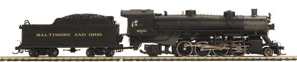 MTH 80-3131-1 Baltimore & Ohio HO 2-8-2 USRA Light Mikado Steam Engine w/P-S 3.0