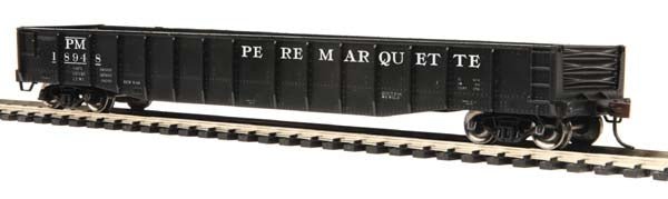 MTH 80-72012 Pere Marquette HO Scale 70-Ton Mill Gondola Car #18948