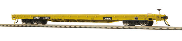 MTH 80-98007 TTX HO Scale 60' Wood Deck Flat Car