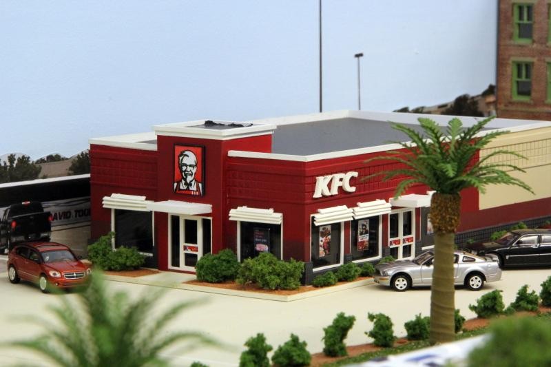 Custom Cuts by Summit USA KFC-001 HO KFC Restaurant