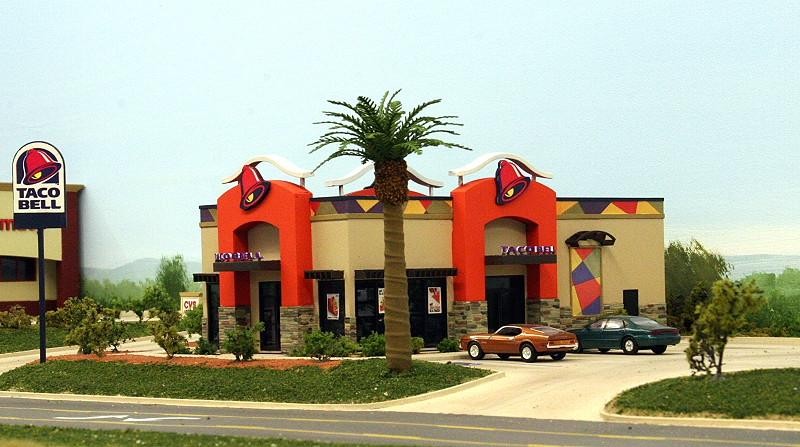 Custom Cuts by Summit USA TB-003 HO Taco Bell Restaurant