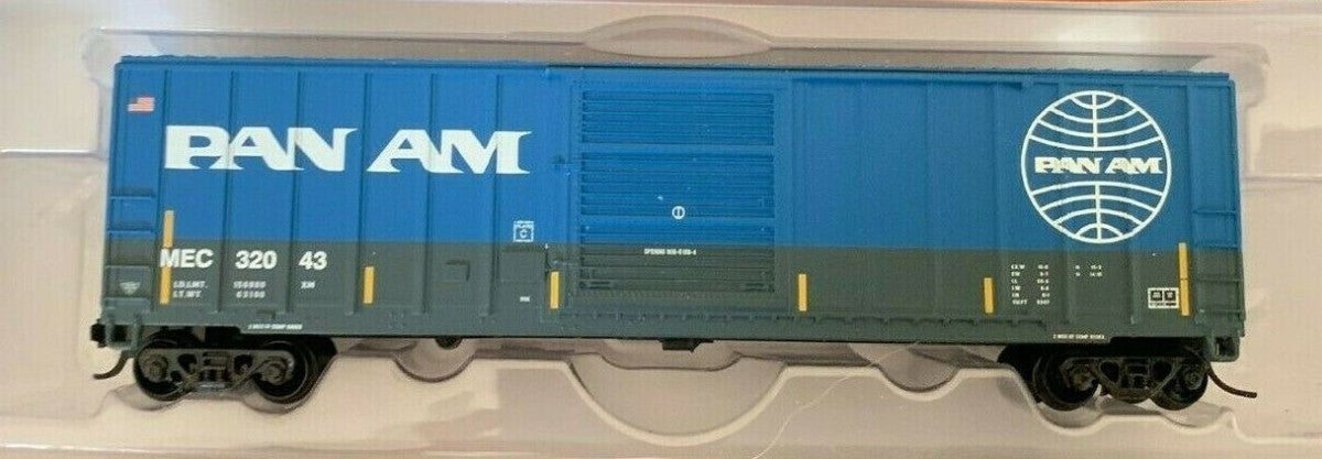 Fox Valley Models 80217 N Scale Pan Am/MEC FMC 5347 Single Door Boxcar #32043