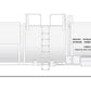 Broadway Limited 8046 HO UTLX White Cryogenic Tank Car