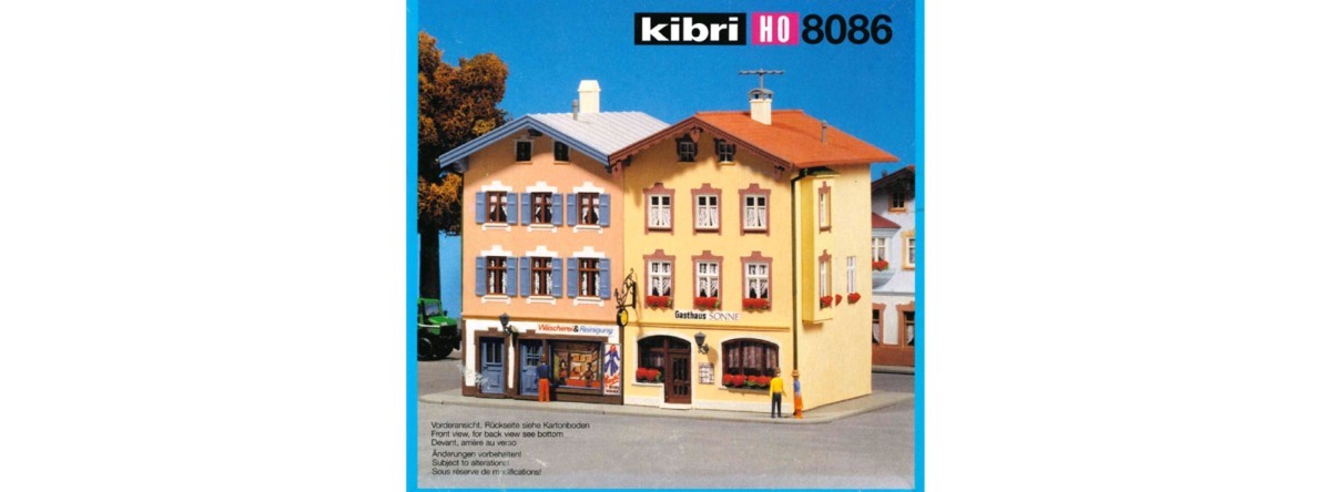 Kibri 8086 HO Sun Restaurant Building Kit