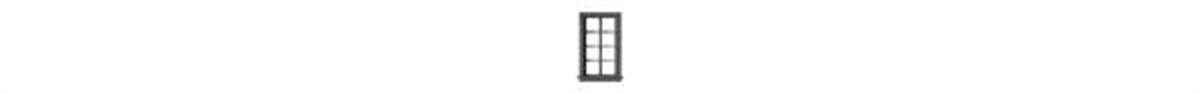 Tichy 2546 N 4/4 Double Hung Window (Pack of 12)