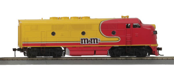 MTH 81-2004-3 Mars - M&Ms HO Scale F-3 A Unit Diesel Engine (Non-Powered)