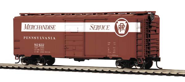 MTH 81-74014 Pennsylvania HO Scale 40' PS-1 Boxcar #92422