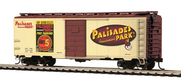 MTH 81-74018 Palisades Park HO Scale 40' PS-1 Boxcar