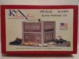 Korber 810 HO Alpha Printing CO. Building Kit