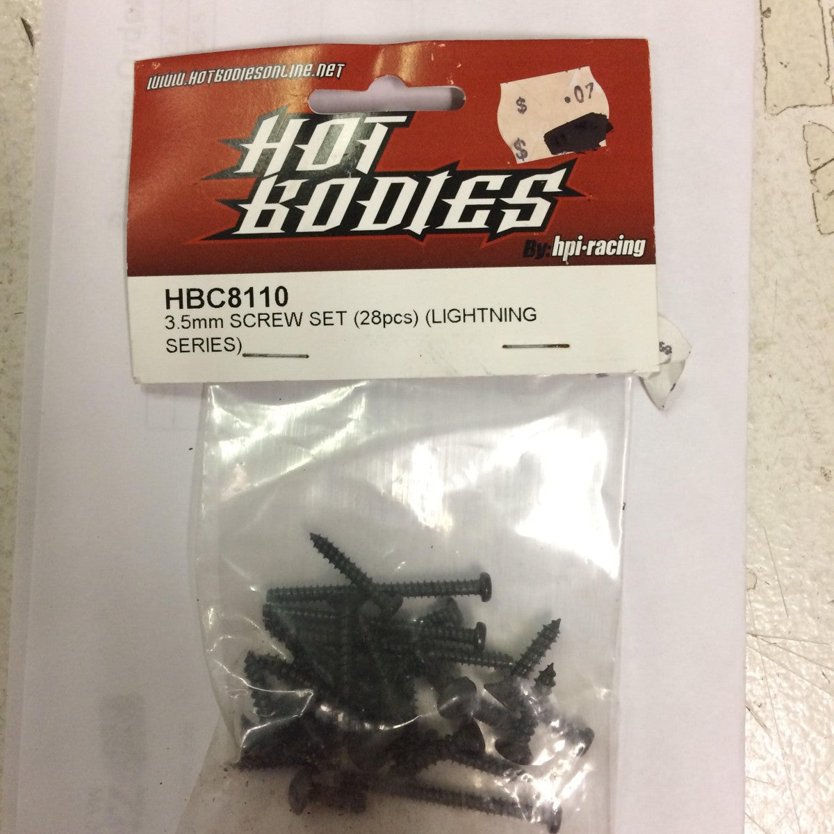 Hot Bodies HBC8110 3.5mm Screw Set (28)