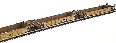 Walthers 932-8112 N Thrall 5-Unit Articulated Double Stack Car (Pack of 4)