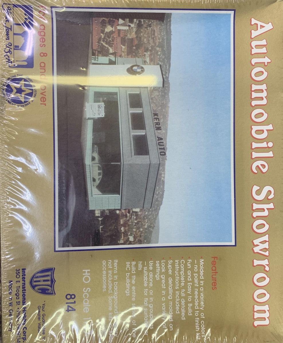 IHC 814 HO Automobile Showroom Building Kit