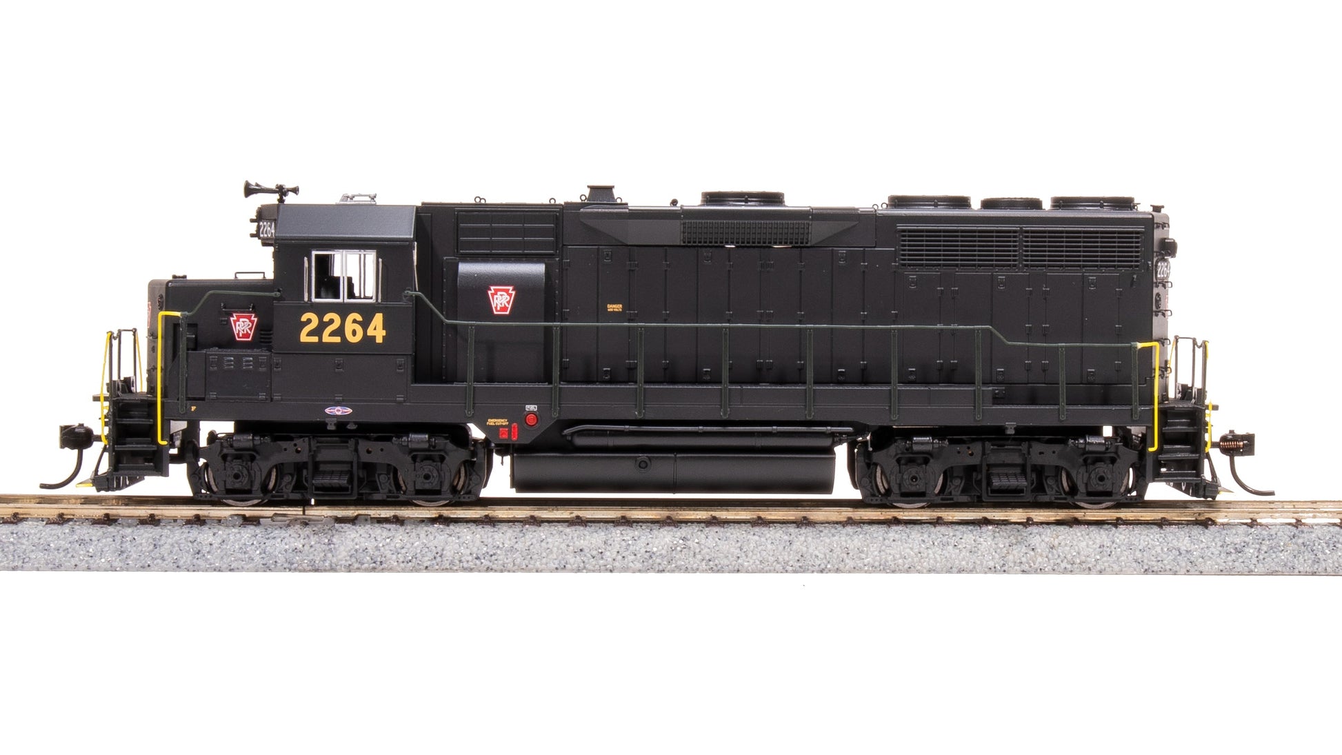 Broadway Limited 8226 HO PRR Red Keystone GP35 Diesel Locomotive No Sound #2264