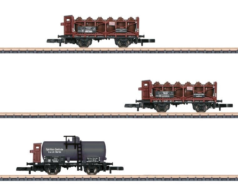 Marklin 82318 Z DRG Liquids Transport Car Set (Set of 3)