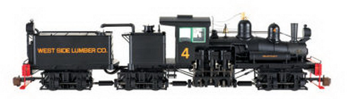 Bachmann 82698 West Side Lumber Co. 55 Ton Shay Locomotive