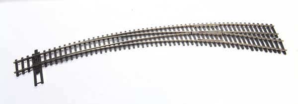 Walthers 948-83062 HO Code 83 Nickel Silver Right Hand Curved Turnout