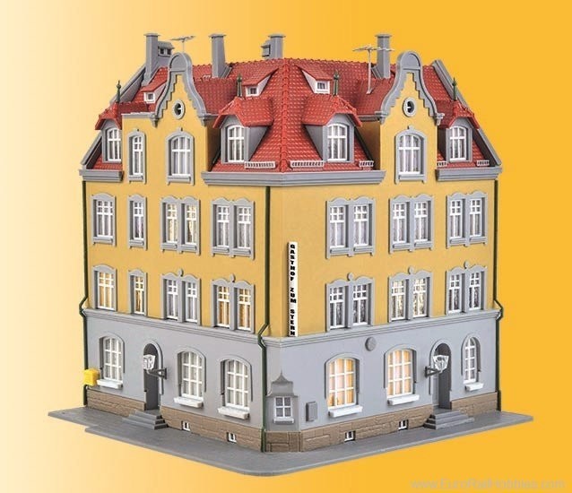 Kibri 8350 H0 Corner Hous w/LED Kit