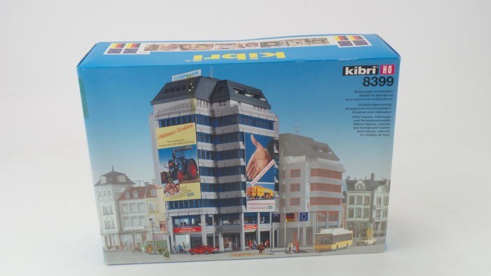 Kibri 8399 Europahaus Tower Block Modern 10-Story Office Building Kit