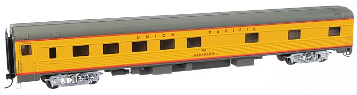 Walthers 920-14104 HO Union Pacific Cabarton Early Lighted 85' Budd 10-6 Sleeper