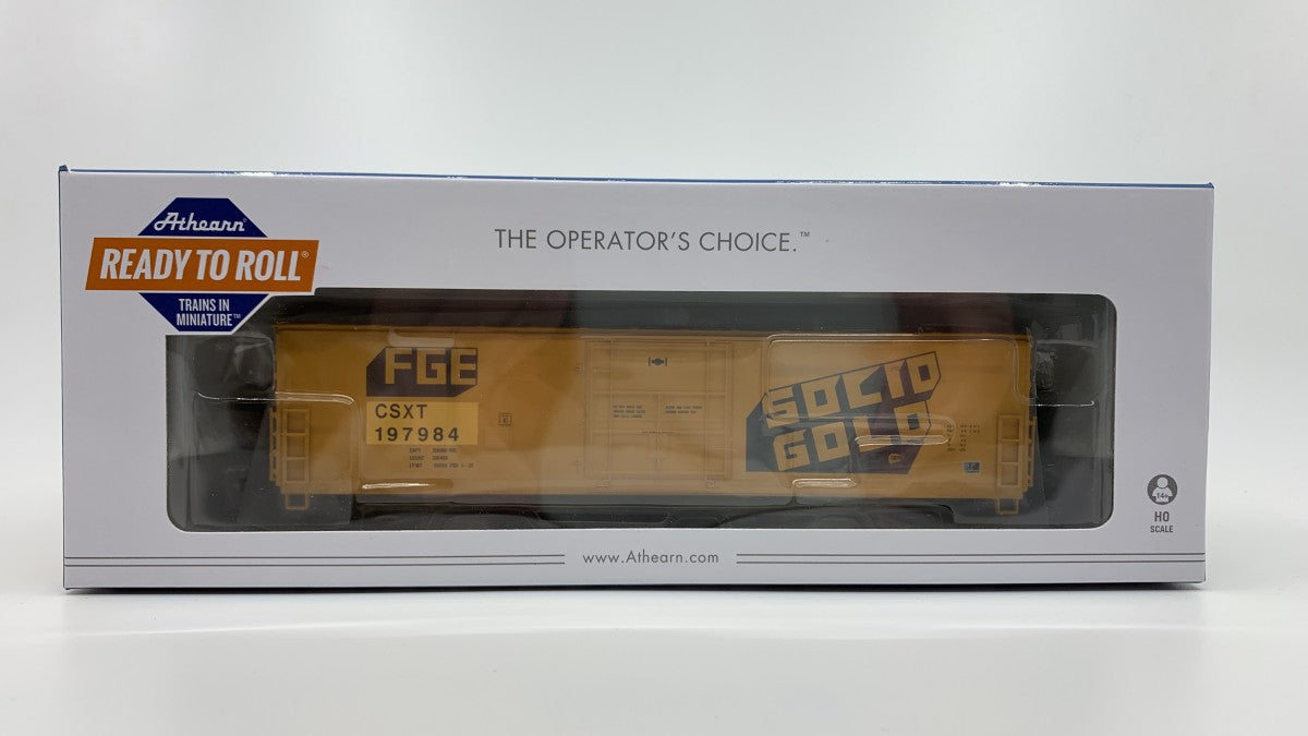 Athearn 85790 HO Scale CSX/FGE 50' PD Superior Door Box #197984