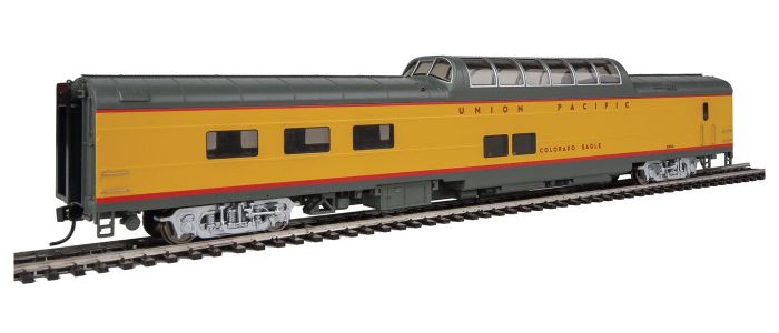 Walthers 920-18154 HO Union Pacific 85' ACF Dome-Diner Car Colorado Eagle #8004