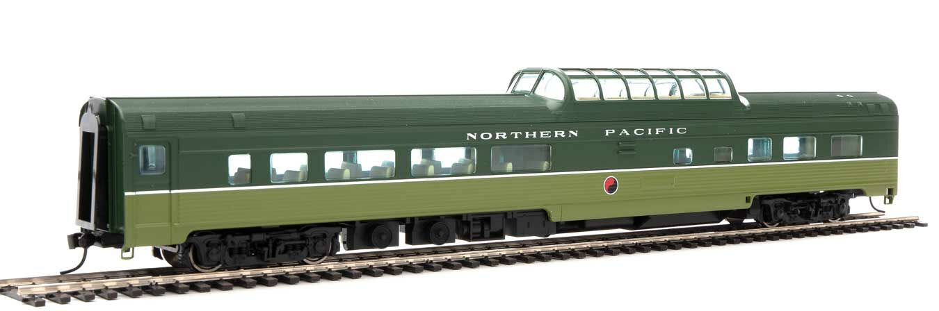 Walthers 910-30411 HO Northern Pacific 85' Budd Dome Coach Ready to Run