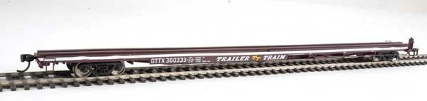 Walthers 910-5516 HO TTX 85' General American G85 Flatcar RTR GTTX #300333