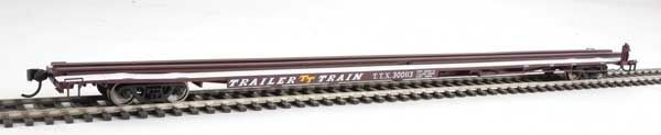 Walthers 910-5536 HO Trailer-Train 85' General American G85 Flatcar RTR #300113