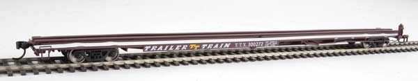 Walthers 910-5538 HO Trailer-Train 85' General American G85 Flatcar RTR #300272