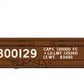 Walthers 910-5563 HO TTX 85' General American G85 Flatcar Ready to Run #300129