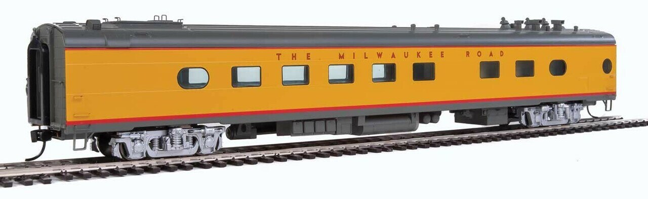 Walthers 920-9137 HO Milwaukee Road 85' Milwaukee Road 30-Seat Parlor Car