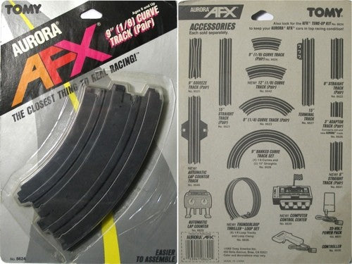 AFX 8624 9" 1/8 Curved Track