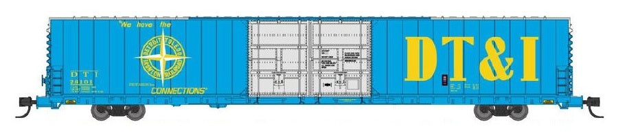 Bluford Shops 86640 N DT&I PS 86' Auto Parts Double Door Boxcar #26101